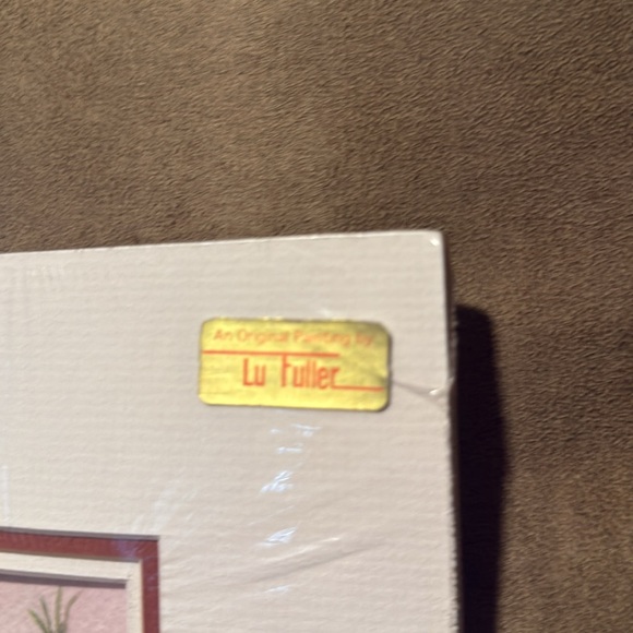 Lu Fuller Original Painting “In the Pink” - Picture 4 of 10